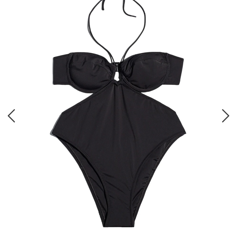 NWT Solid & Striped Blythe One-Piece Swimsuit